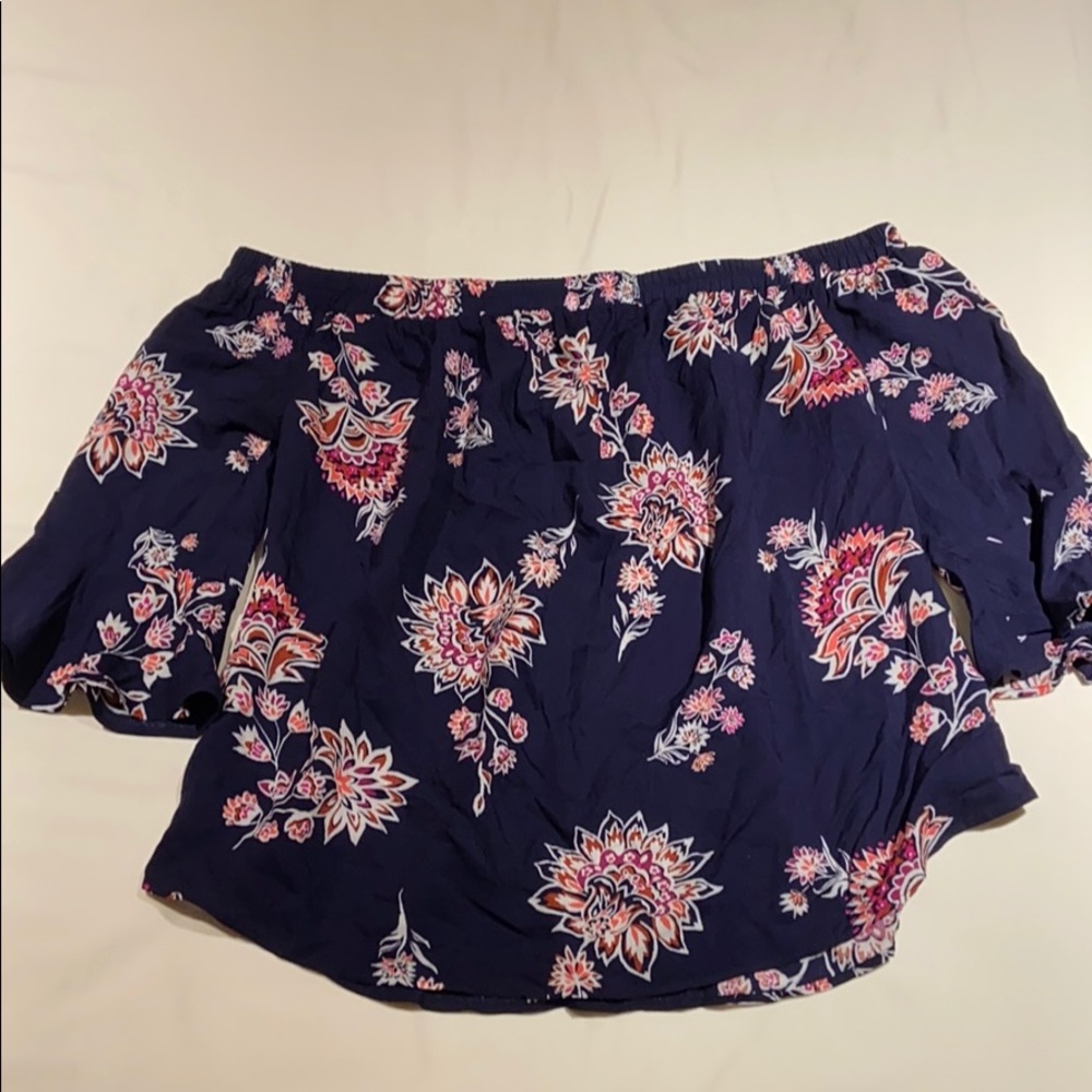 Off the shoulder shirt